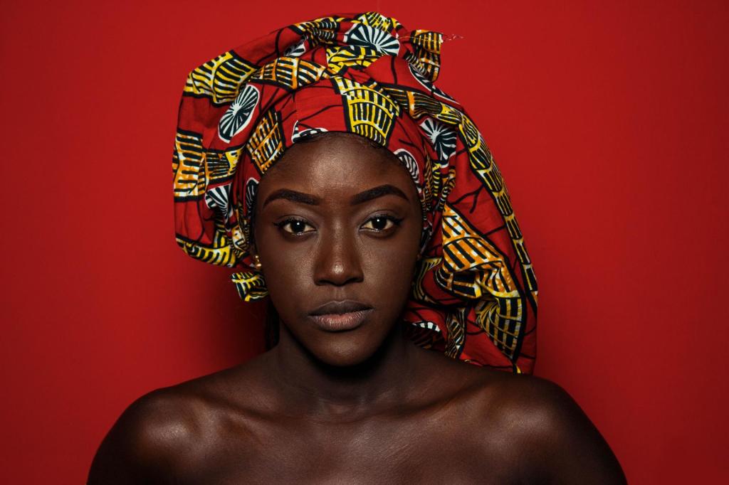 "Portrait d'une femme africaine" par Medasady1 (Wipplay.com) 