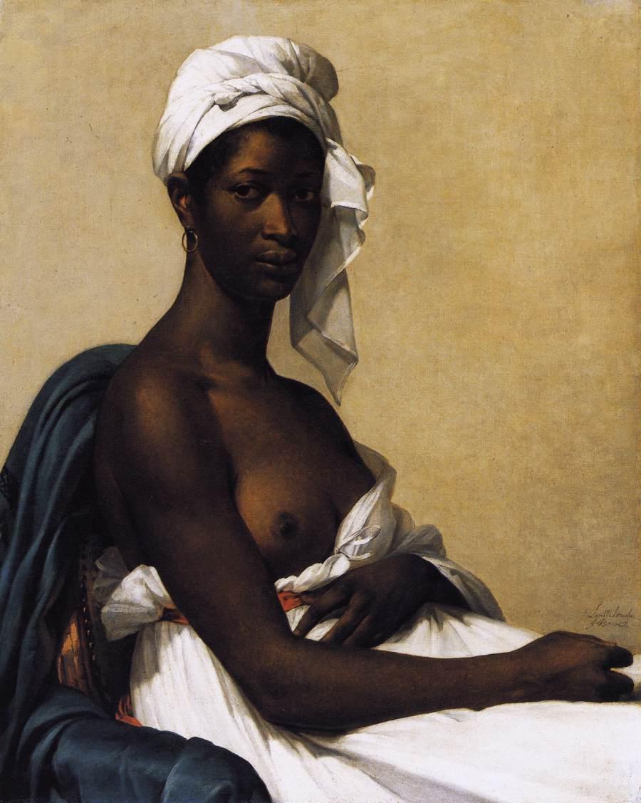 Marie-Guillemine_Benoist_-_Portrait_of_a_Negress “Portrait d’une femme noire”