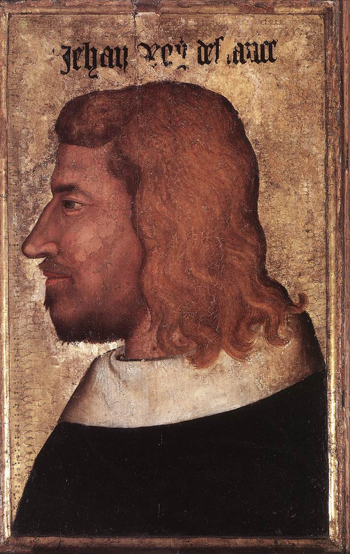 14th-century_unknown_painters_-_Portrait_of_Jean_le_Bon,_King_of_France_-_WGA23666