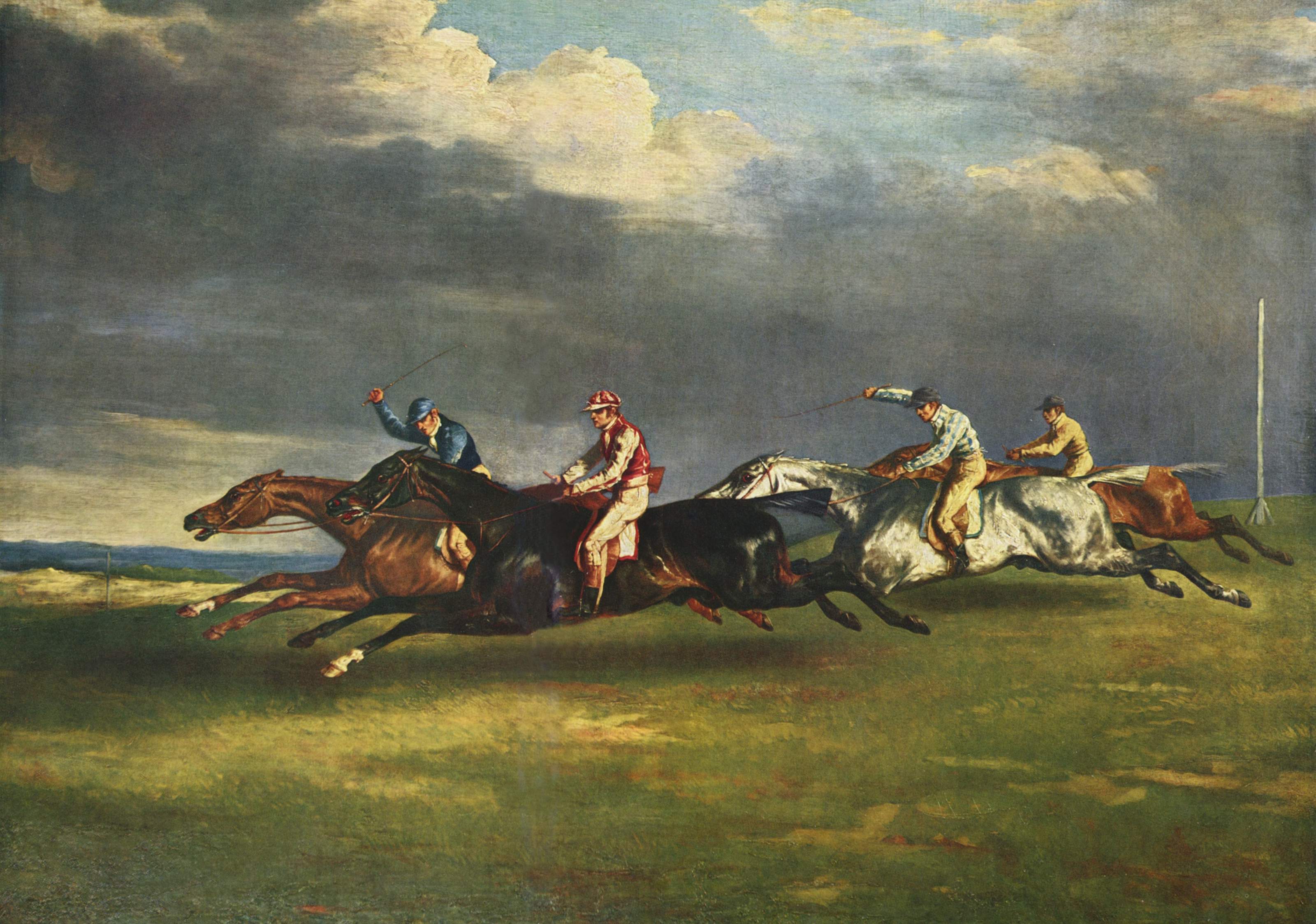 T. Géricault “Le Derby d’Epsom” (1821) / The Yorck Project