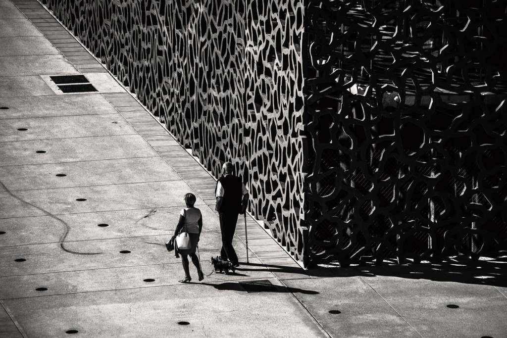 "Au pied du MUCEM" par Philippe Marc (Wipplay.com)