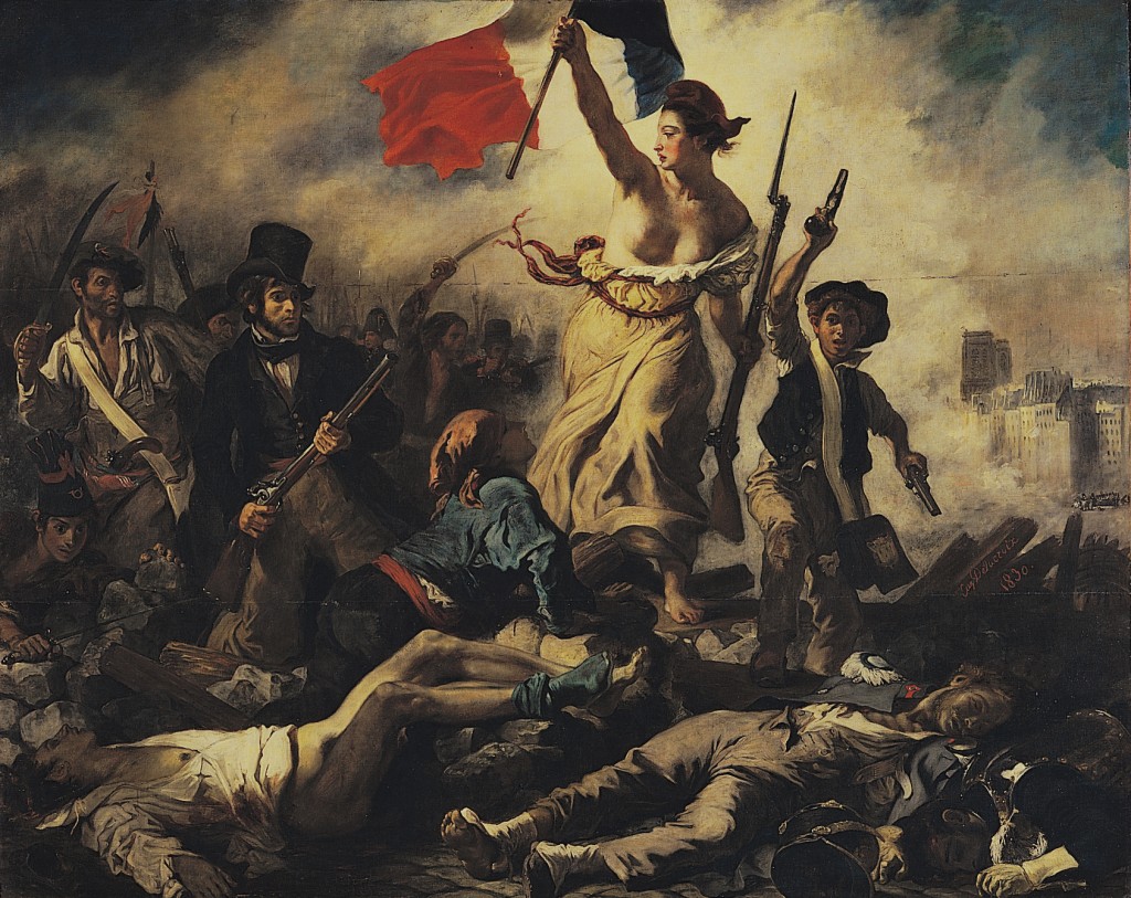 "La Liberté guidant le peuple" - Eugène Delacroix (1830) - Musée du Louvre  